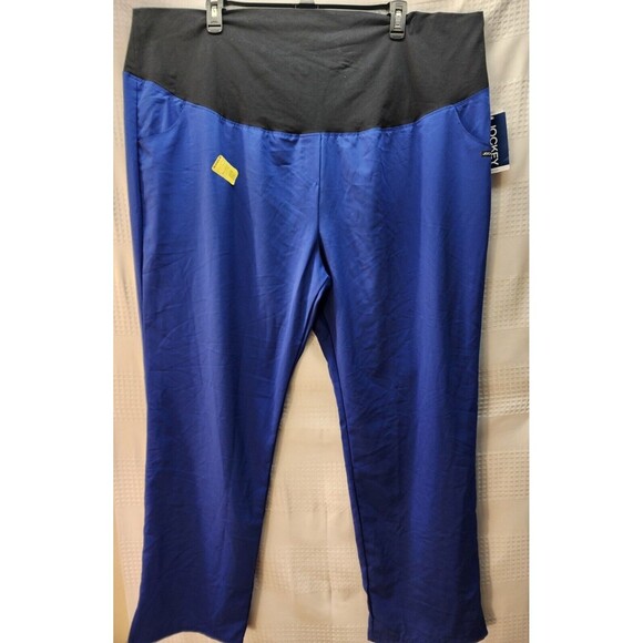 Jockey Scrubs Womens Pants 3XL Blue Comfort Straight Leg - Picture 1 of 8